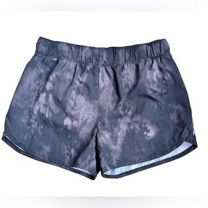 Xl old navy active girls black burn out tie dye running athletic shorts